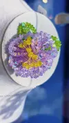 Yiwu lotus craft, colorful crystal artificial flowers, vine flowers, artificial flowers, highly realistic flower heads Application Scenario